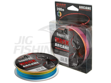 Шнур плетеый Akkoi Mask Arcane X4 200m 0.14mm 5.44kg