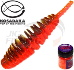 Мягкие приманки Kosadaka Leech Fat 42mm #DGR