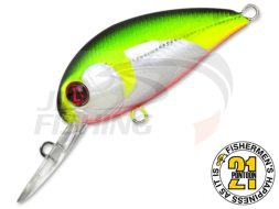 Воблер Pontoon 21 Hypnose 38F MDR #R37 Flashing Chartreuse