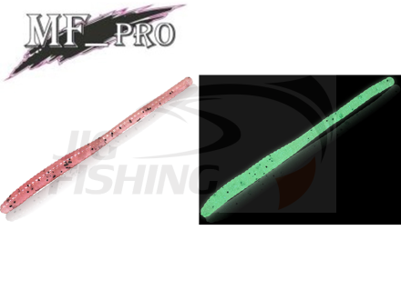 Мягкие приманки MF Pro Worm 2.25&quot; #15 Pink Phosphorus