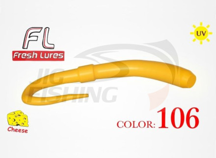 Мягкие приманки Fresh Lures Flip Worm 3.1&quot; #106