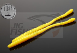 Мягкие приманки Libra Lures Dying Worm 70mm #007 Yellow