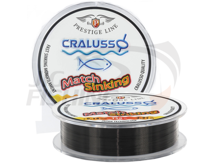 Монофильная леска Cralusso Match Sinking Prestige 150m 0.20mm 4.1kg