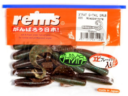 Мягкие приманки Reins Fat G-Tail Grub 2&quot; #B35 Moeppernong