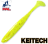 Мягкие приманки Keitech Easy Shiner 4.5&quot; #PAL01 Chartreuse Red Flake