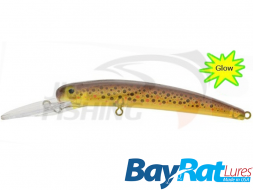 Воблер BayRat Lures Long Extra Deep 140F 14gr #Brown Trout