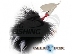 Вращающаяся блесна Blue Fox Vibrax Super Bou 8 #BK