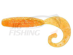 Мягкие приманки Reins Fat G-Tail Grub 2&quot; #413 Chika Chika Orange