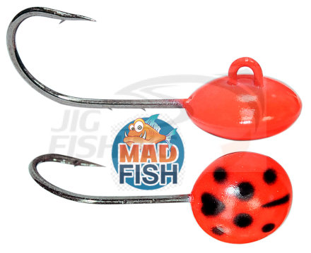 Таблетка форелевая MadFish 1.5гр/2.1гр #Orange Black 2шт/уп