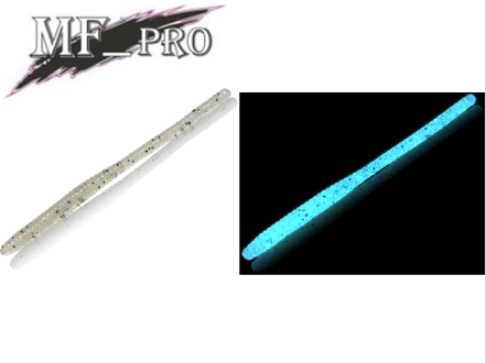 Мягкие приманки MF Pro Worm 2.25&quot; #Phosphorus Blue