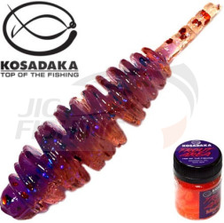 Мягкие приманки Kosadaka Leech Fat 42mm #RB