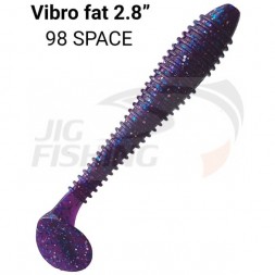 Мягкие приманки Crazy Fish Vibro Fat 2.8&quot; 98 Space