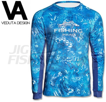 Джерси Veduta Reptile Skin Air Blue Water UPF50+ M