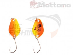 Колеблющаяся блесна Mottomo Trout Blade Rainbow 2.1gr #004