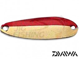 Блесна колеблющаяся Daiwa Crusader 40mm 7gr #Gold/Red