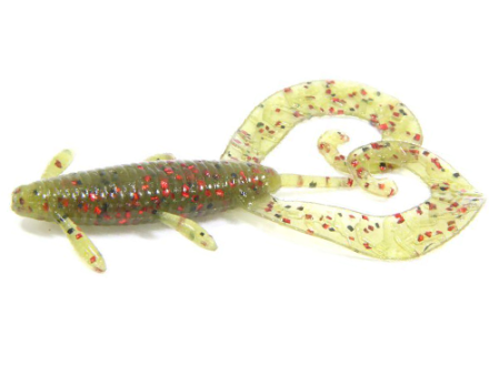 Мягкие приманки Reins G-Tail Twin 2&quot; #025 Watermelon Red