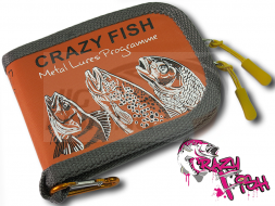 Кошелек для блесен Crazy Fish Spoon Case Small Orange