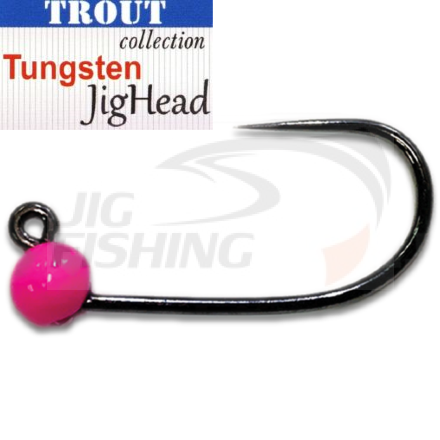 Джиг-головки Trout Tungsten Jig Head BL #8 0.6gr Pink (3шт/уп)