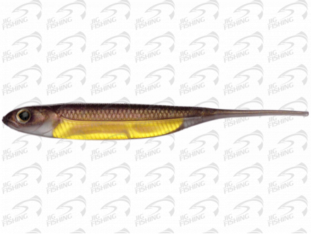 Мягкие приманки Fish Arrow Flash J 4&quot; #18 Wakasagi Gold