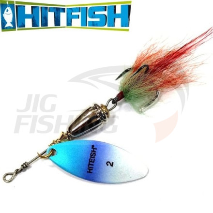 Вращающаяся блесна HitFish Palia Long Acoustic #3 14gr 60mm 99