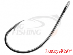 Одинарные крючки Lucky John LJH531 #6 (8 шт в уп)