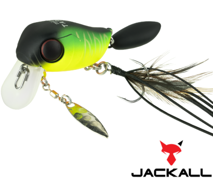 Воблер Jackall Micro Tappy 54F 4.8gr #Mat Tiger