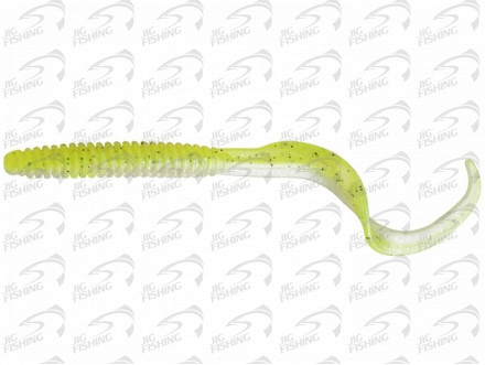 Мягкие приманки Savage Gear LB Rib Worm 11cm Chartreuse Pearl