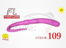 Мягкие приманки Fresh Lures Flip Worm 3.1&quot; #109