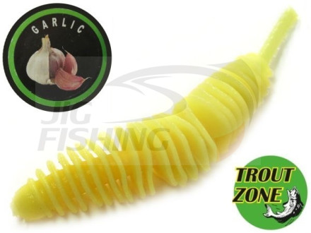 Мягкие приманки Trout Zone Plamp 2.2&quot; Yellow Garlik