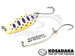 Колеблющаяся блесна Kosadaka Trout Police Indi Spoon 32mm 3.2gr #G13