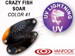 Колеблющиеся блесна Crazy Fish Soar 1.4gr #41