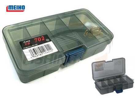 Коробка рыболовная Meiho/Versus VS-702 Black 138x77x31mm