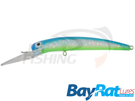 Воблер BayRat Lures Long Extra Deep 140F 14gr #Cracked S Coral