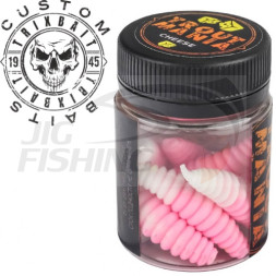 Мягкие приманки Trixbait Trout Mania Fifa 1.7&quot; #205 Pink White Cheese