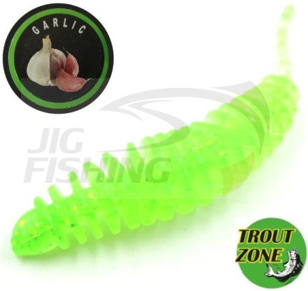 Мягкие приманки Trout Zone Plamp 2.2&quot; Green FLK Garlik