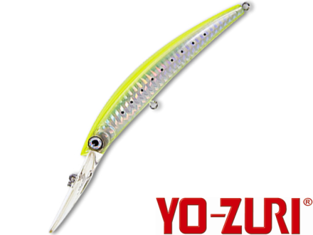 Воблер Yo-Zuri Crystal Minnow DD 110F R539 #GHCS