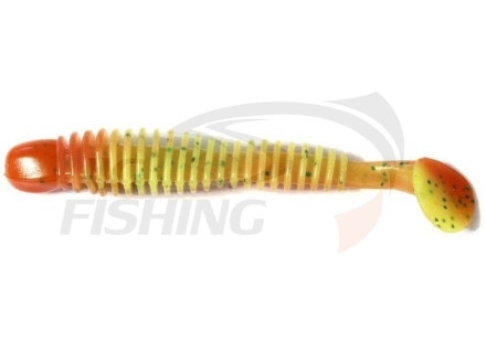 Мягкие приманки Reins Bubbring Shad 2&quot; #308 Marble Chart Orange