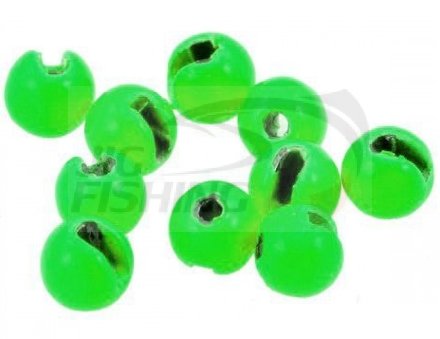 Вольфрамовые головки с вырезом Trout Green 6.3mm 1.9gr (5шт/уп)