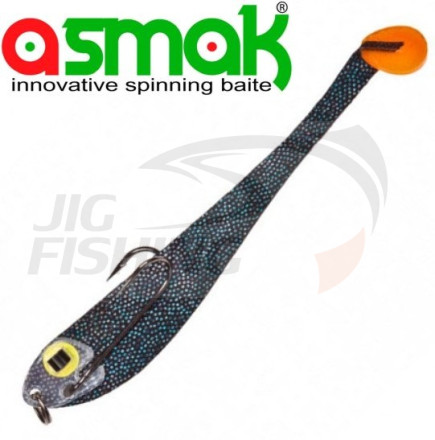 Плоские приманки Asmak Flat Bait Shad Dark Blue 70mm