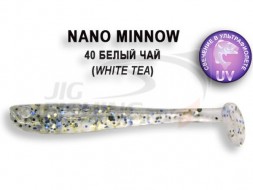 Мягкие приманки Crazy Fish Nano Minnow 1.6&quot;  40 White Tea
