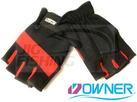 Перчатки Owner 9643 Black Red L