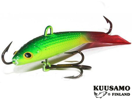 Балансир Kuusamo Tasapaino X-Pro 60mm 8gr #RB/BL/GR/Fye