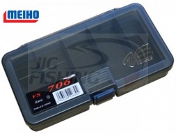 Коробка рыболовная Meiho/Versus VS-706 Black 186x103x34mm