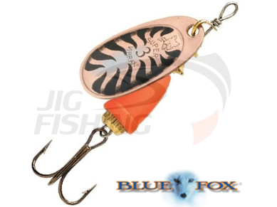 Вращающаяся блесна Blue Fox Vibrax Fluorescent 5 #CFR