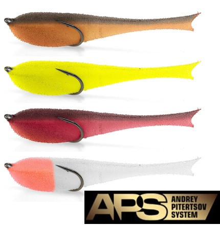 Поролоновые рыбки APS Classic 95мм #SET-3 (4шт/уп)