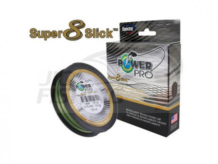 Шнур Power Pro Super8Slick Moss Green 135m 0.15mm
