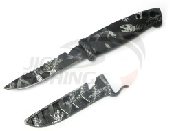 Нож Gambler Evolution Bait Knife Utility Knife 4&quot; Black Reaper