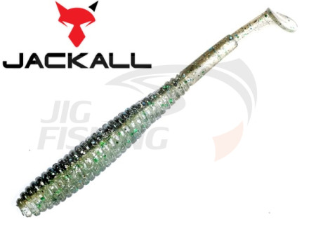 Мягкие приманки Jackall i-Shad Tail 3.8&quot; Dark Thunder Iwashi