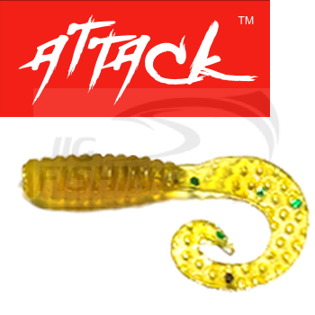 Мягкие приманки Attack Curly Twister 0.7&quot; #006