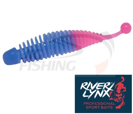 Мягкие приманки River Lynx Bomber 60mm #203 Blue Pink